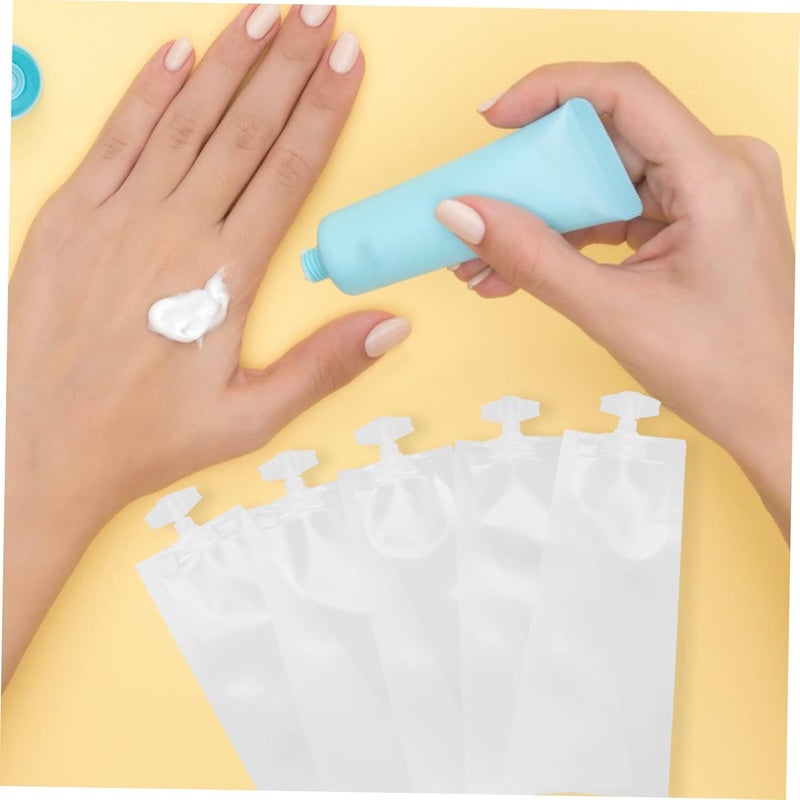 Leakproof Travel Lotion Bags Set With Suction Nozzle Portable Emulsion Containers - Image 3
